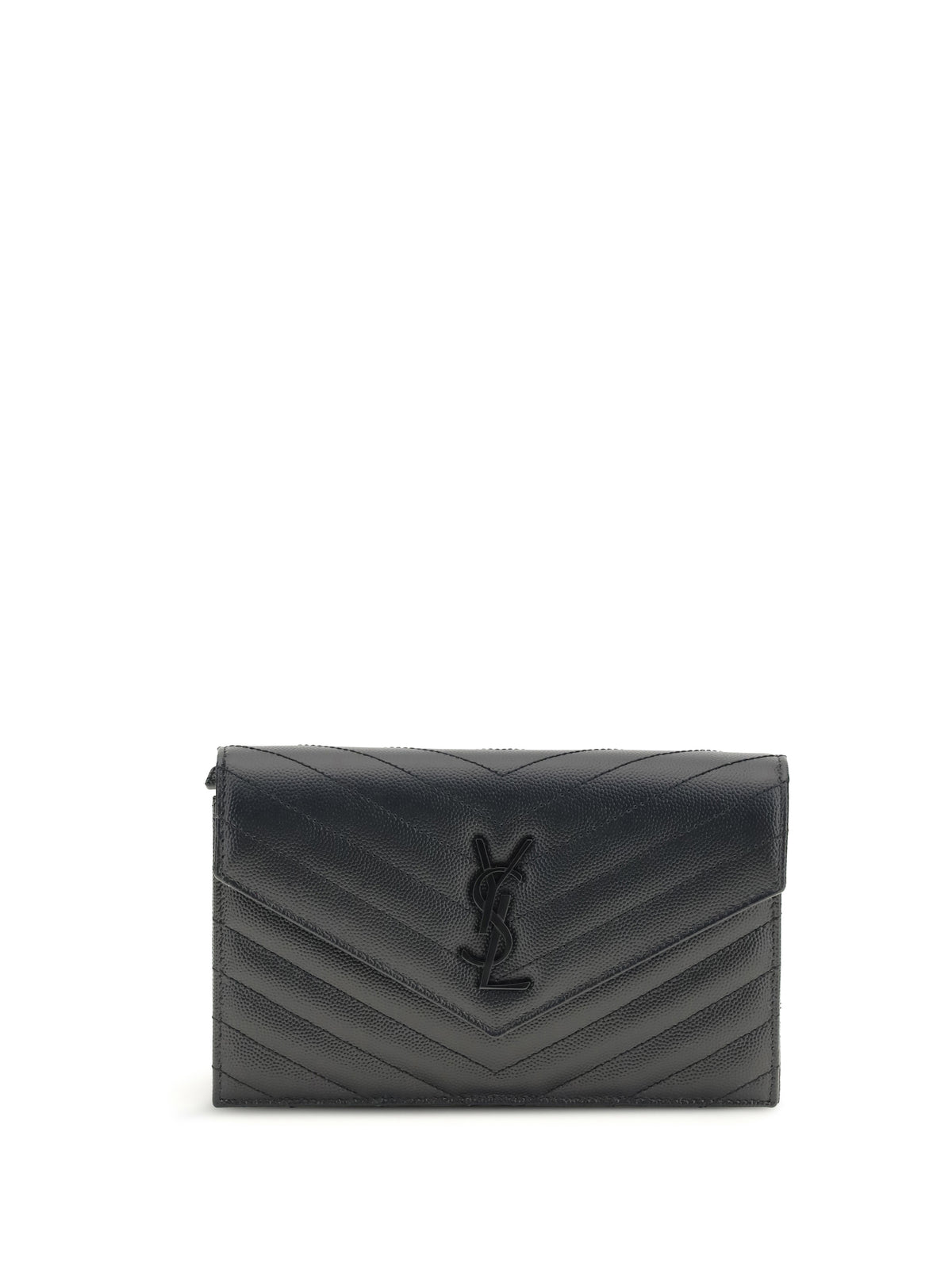 Saint Laurent Cassandre mini Shoulder Bag - Black