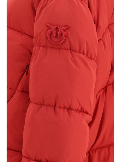 Pinko Giza Down Jacket - Red Rio
