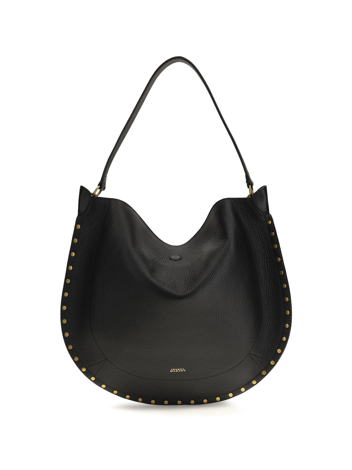 Isabel Marant Oskan Hobo Shoulder Bag - Black