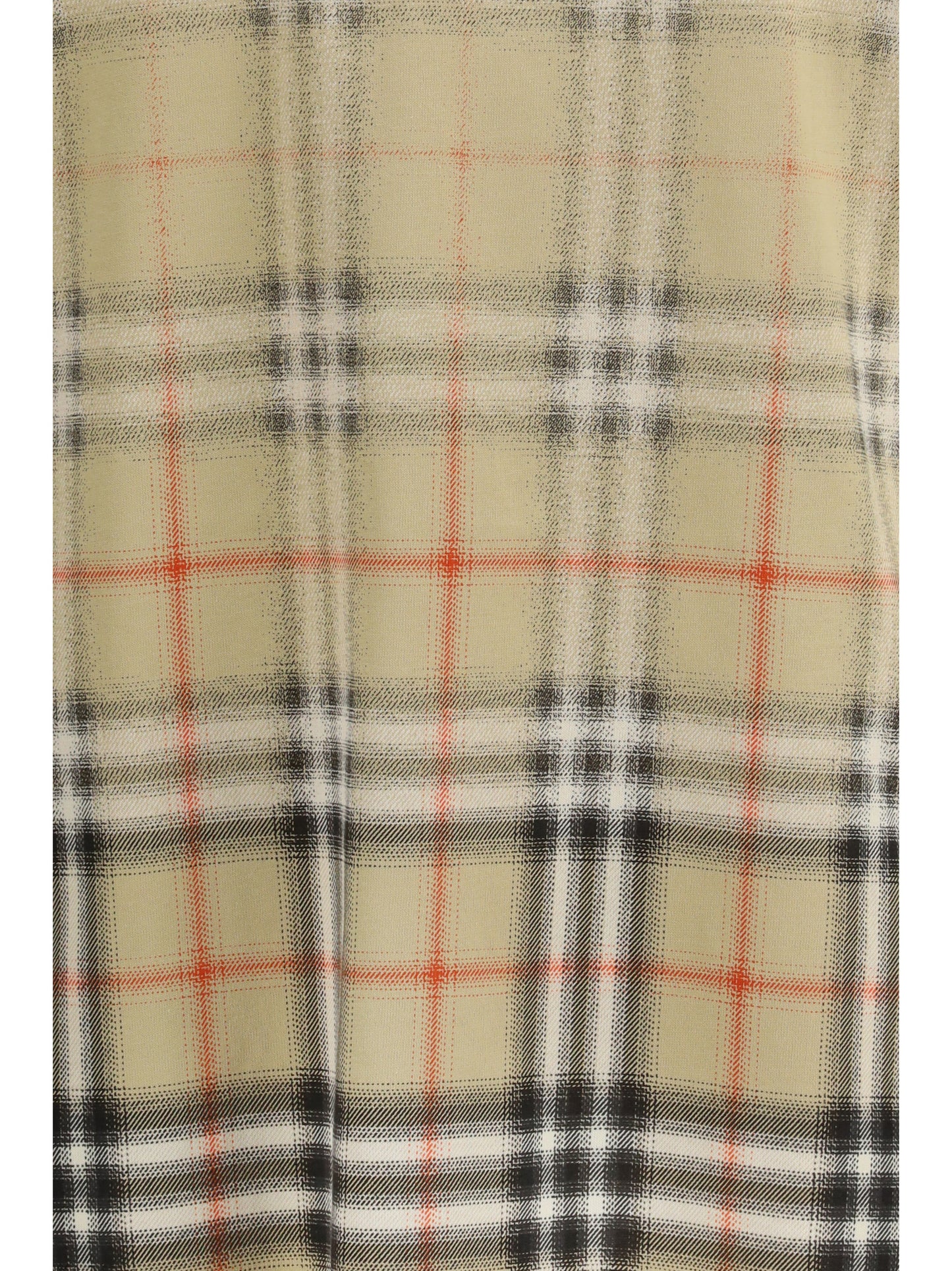 BURBERRY Check cotton T-shirt