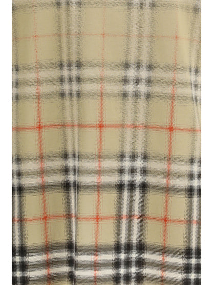 BURBERRY Check cotton T-shirt