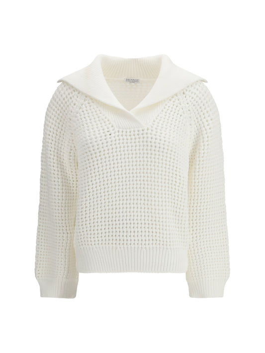 BRUNELLO CUCINELLI Shirt collar Jumper