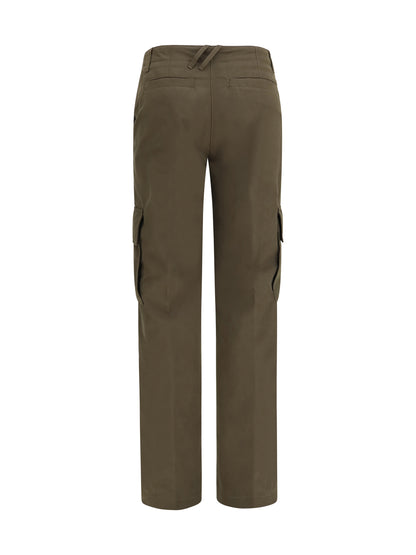 Burberry Gabardine Cargo Pants - Juniper