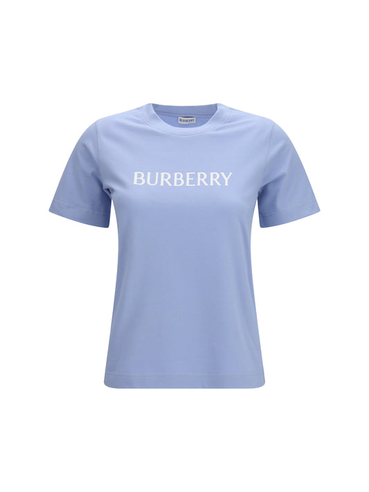 BURBERRY Embroidered logo cotton T-shirt