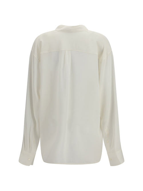 Toteme Layered-collar Shirt - Milk