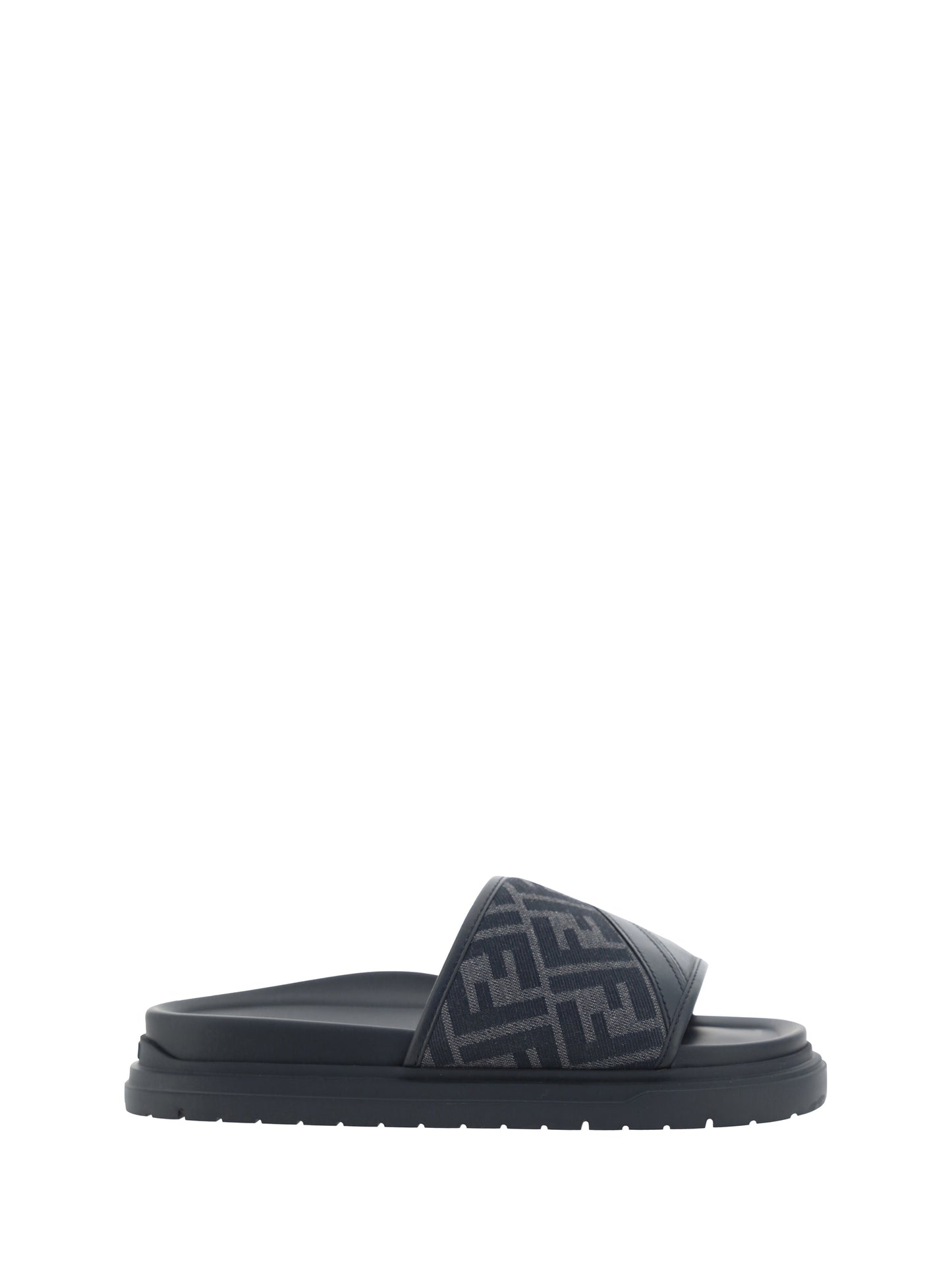 FENDI Slide Diagonal Sandals
