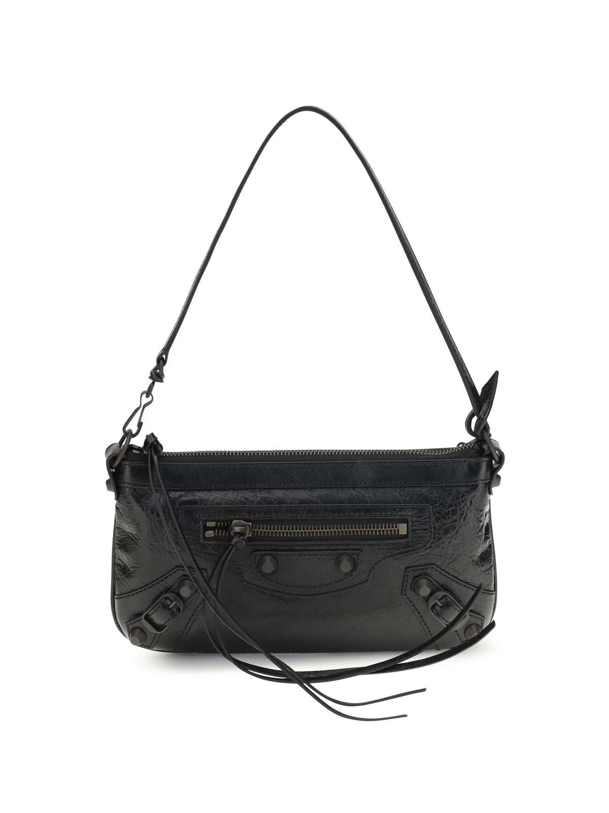 Balenciaga Le City Clutch Bag - Black