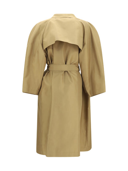 The Row Amapola Coat - Sandy Buff