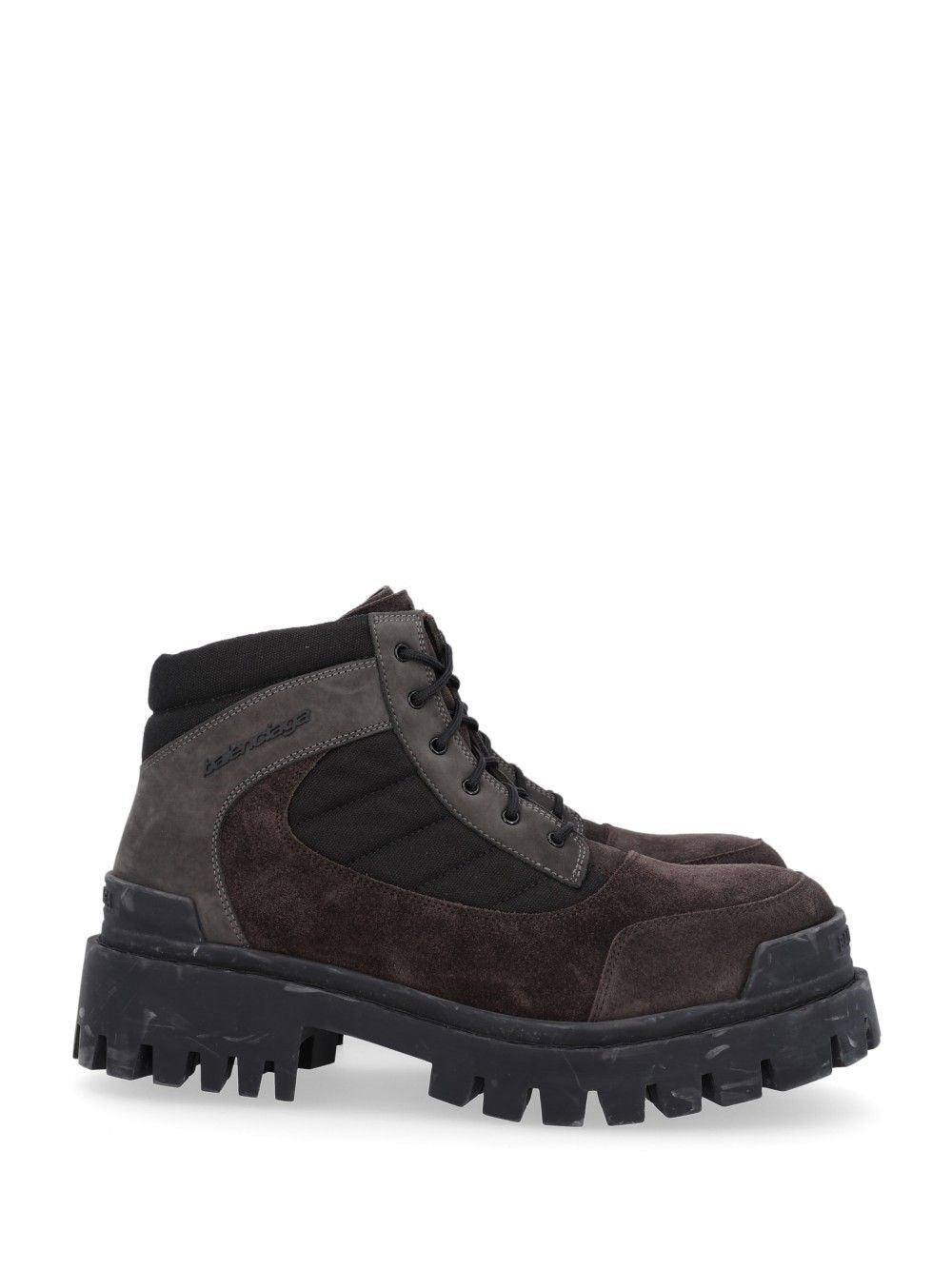 Balenciaga Combat Strike Low Boot - Brown