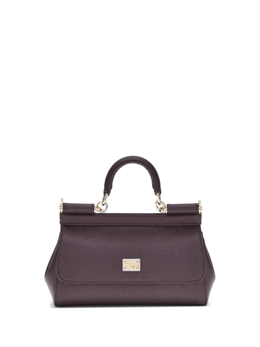 DOLCE & GABBANA Sicily small leather Handbag