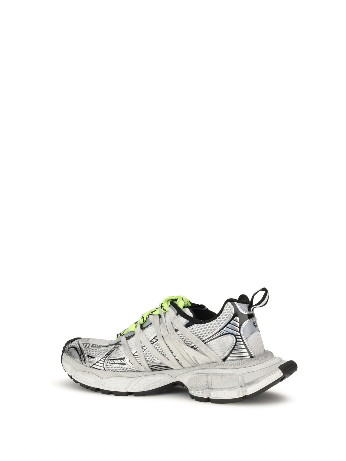 Balenciaga 3XL Interlace Sneakers - Grey Mix/Fl Yellow