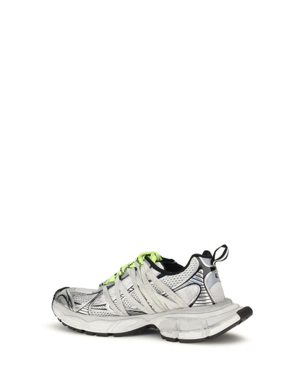 Balenciaga 3XL Interlace Sneakers - Grey Mix/Fl Yellow