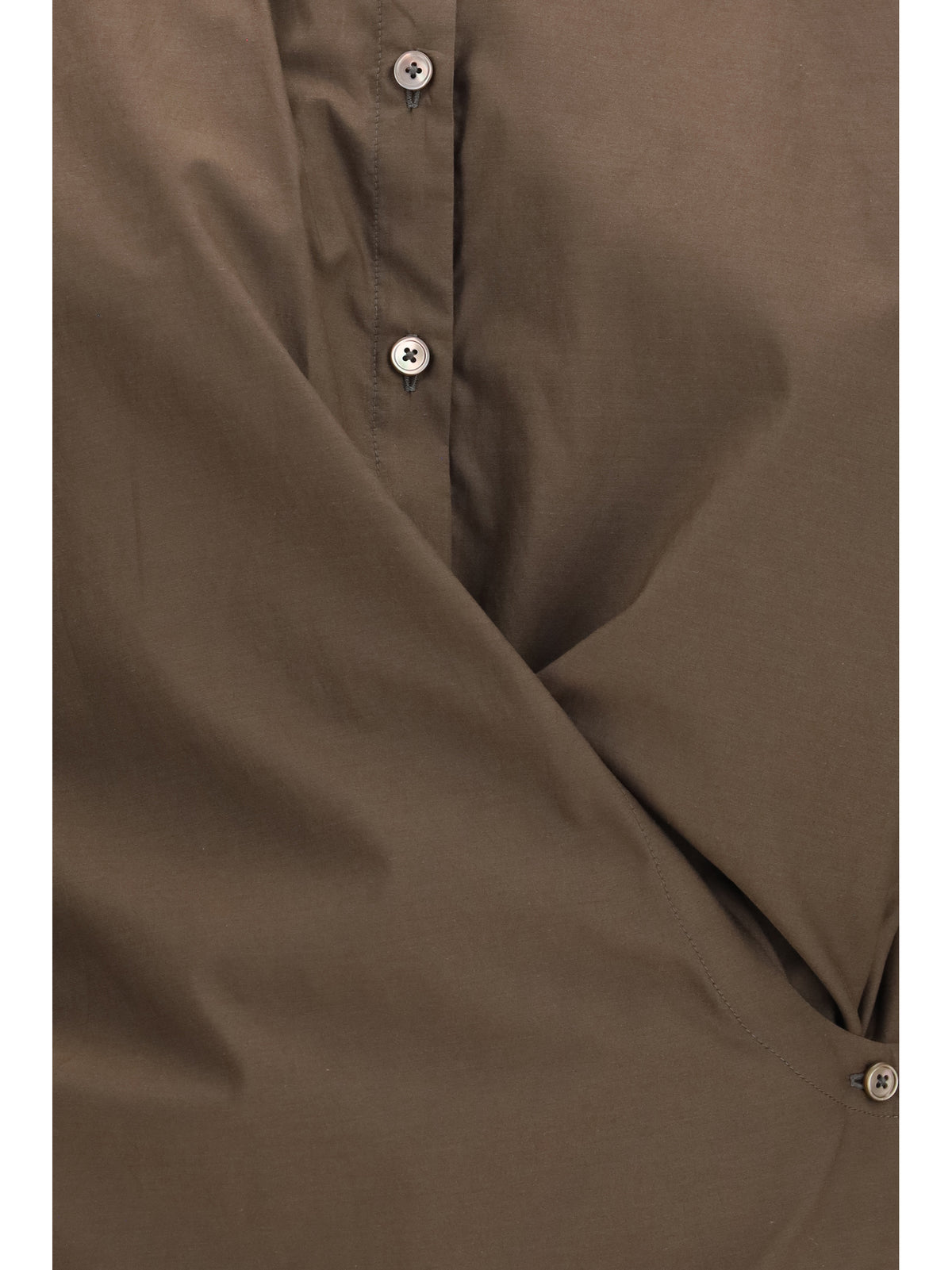Lemaire Cotton blend Shirt - Truffle