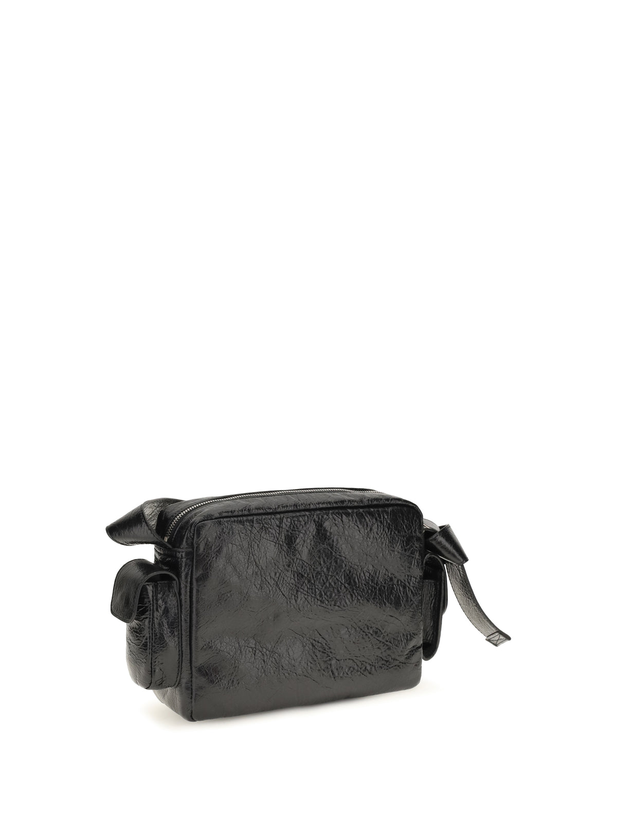 Balenciaga Superbusy Messenger Shoulder Bag - Black