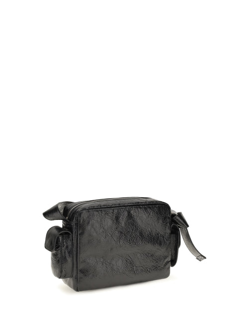 Balenciaga Superbusy Messenger Shoulder Bag - Black