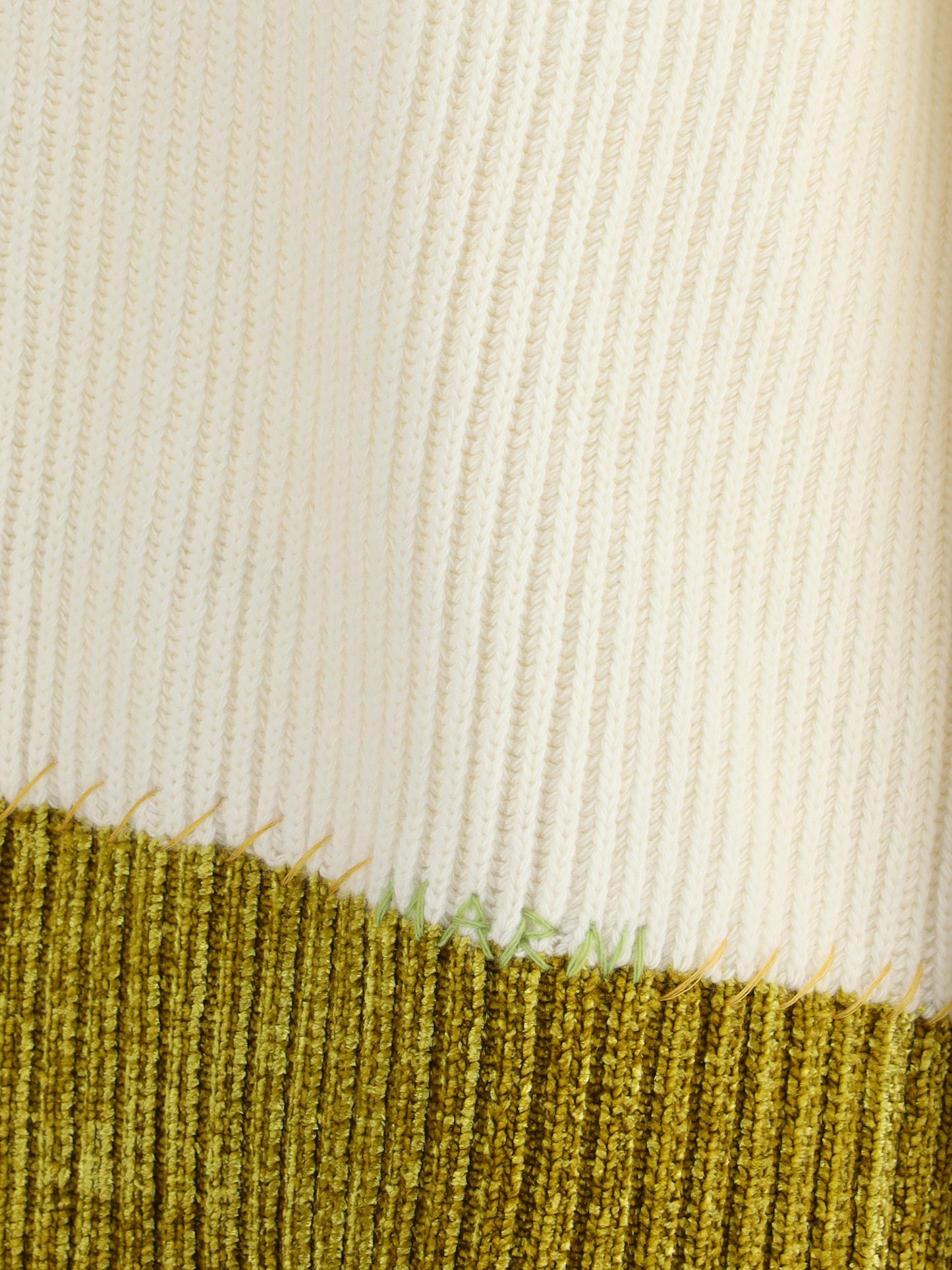 MARNI Color block wool Sweater