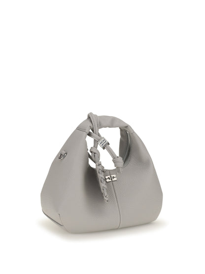 Ganni Mini Hobo Crossbody Bag - Quiet Gray