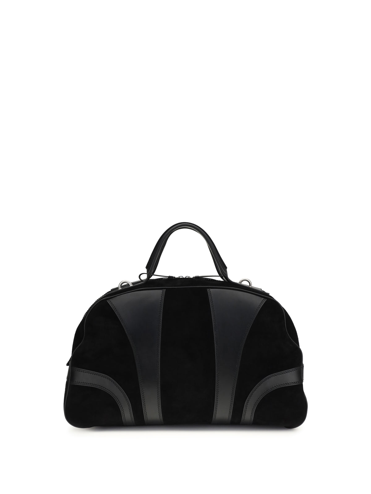 Dries Van Noten Leather Travel Bag - Black