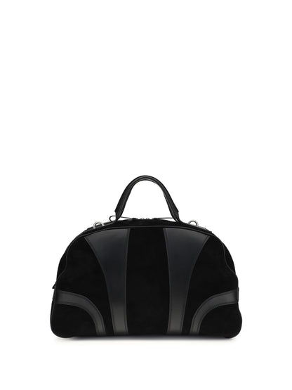 Dries Van Noten Leather Travel Bag - Black