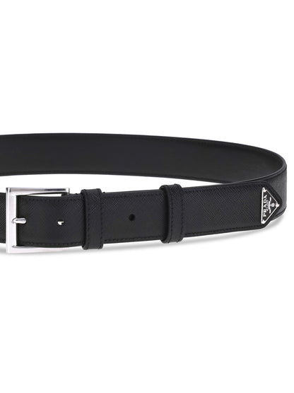 Prada Saffiano Belt - Black