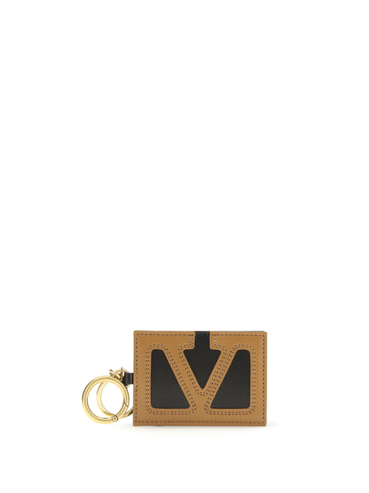 Valentino Garavani Viva Superstar Keyring - Black/Spice