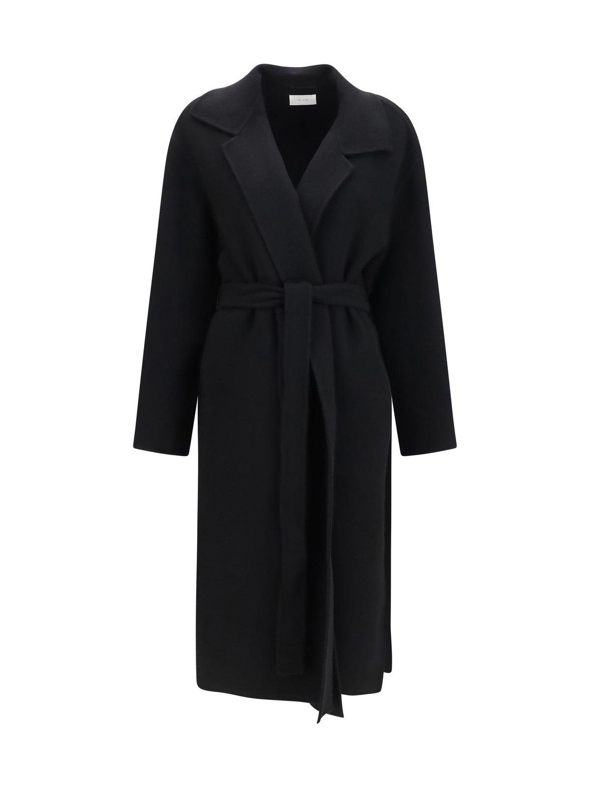 The Row Ciara wool and cashmere Coat - Black
