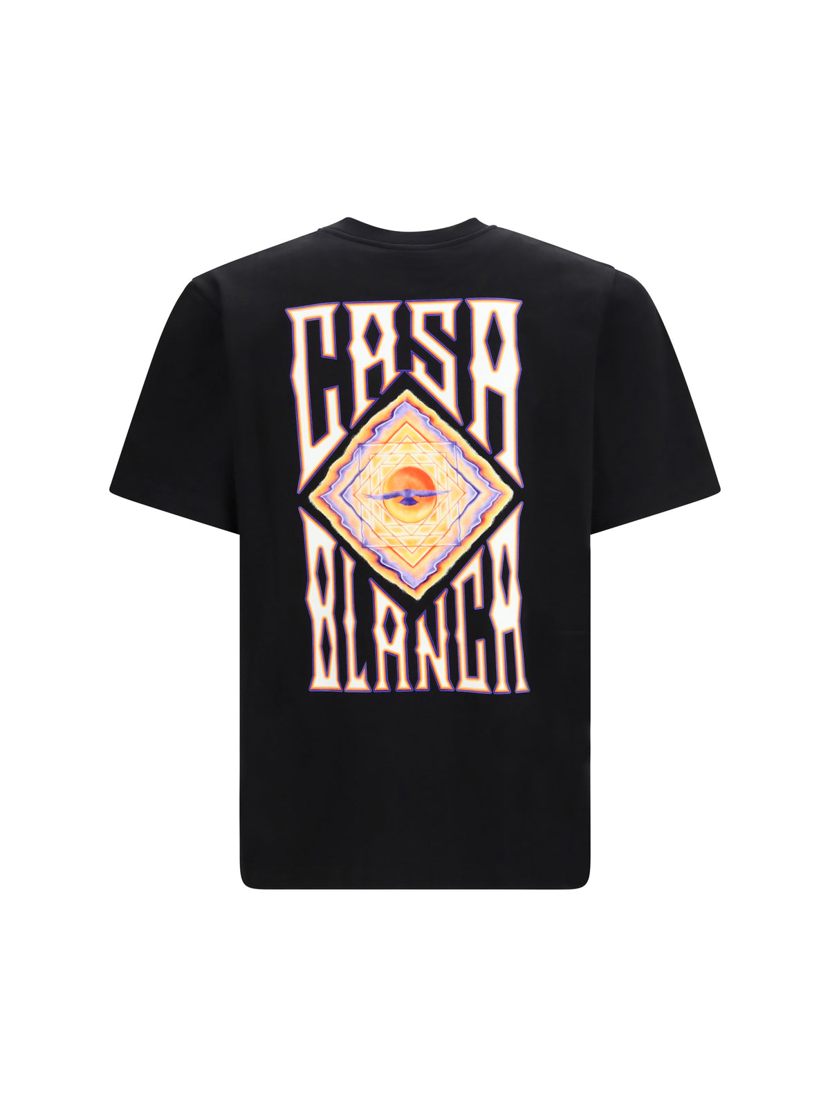 Casablanca Hermons Mirage print T-shirt - Black