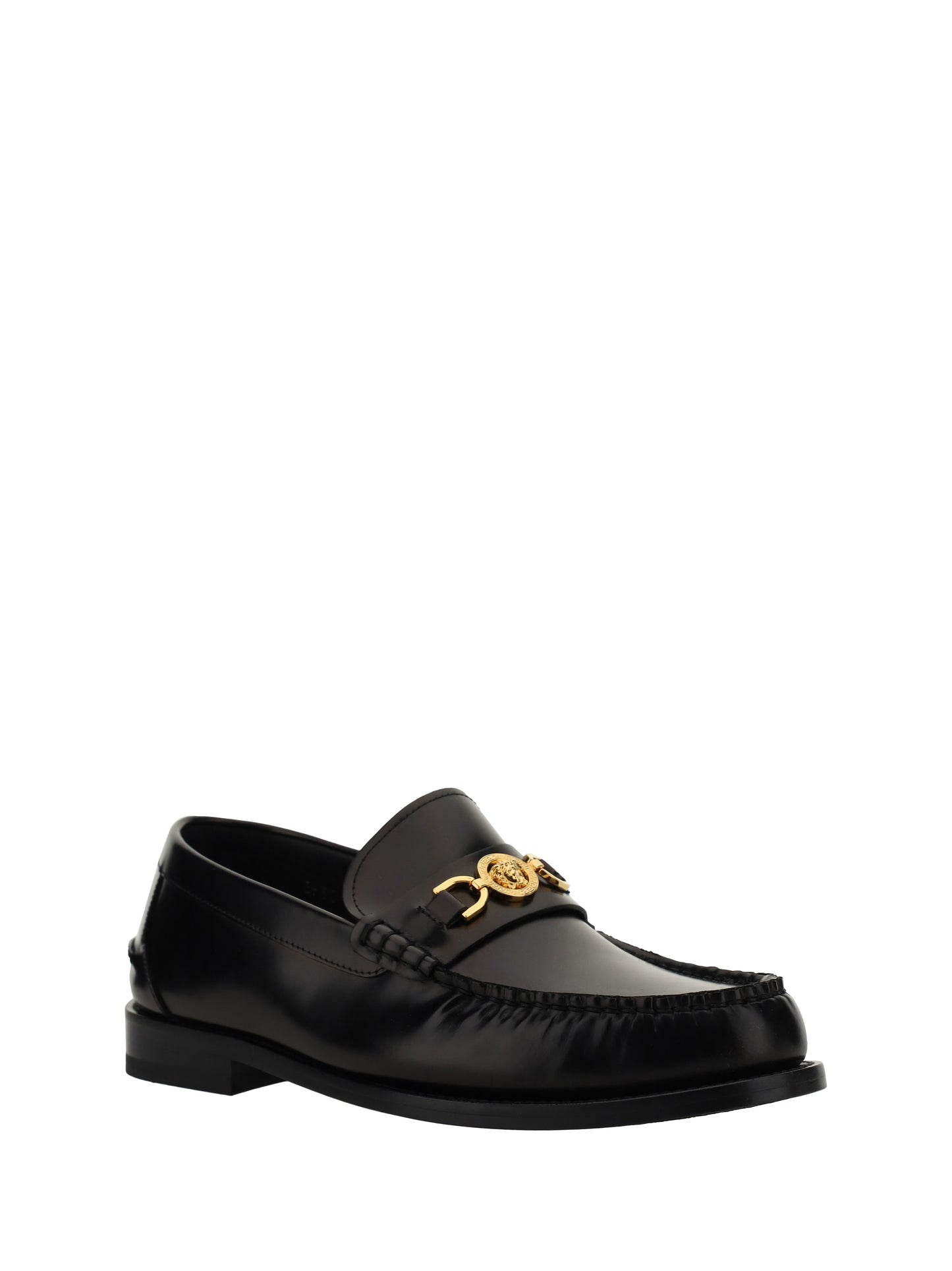 VERSACE Leather Loafers