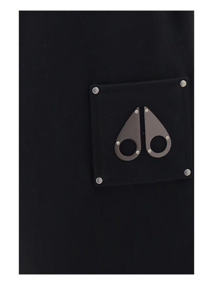 Moose Knuckles Hartsfield straight leg Pants - Black