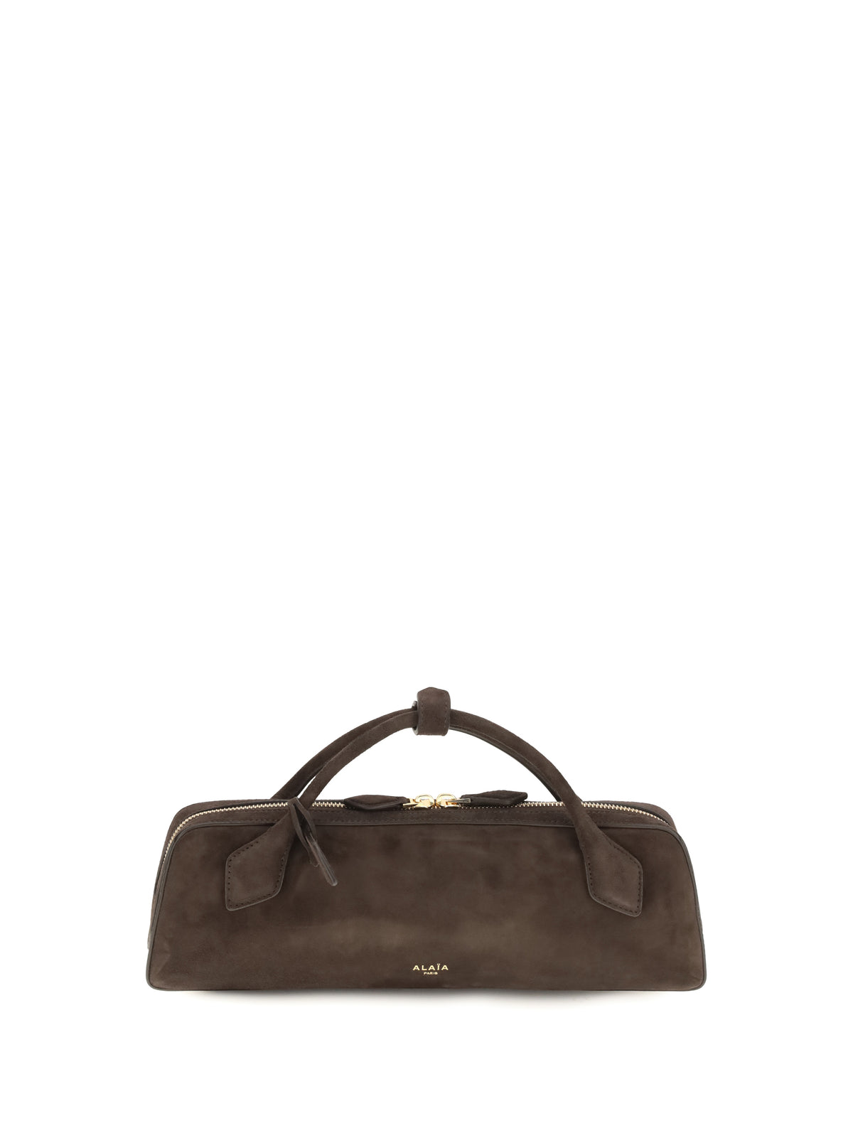 AlaïA Le Teckel Clutch - Brun Fume