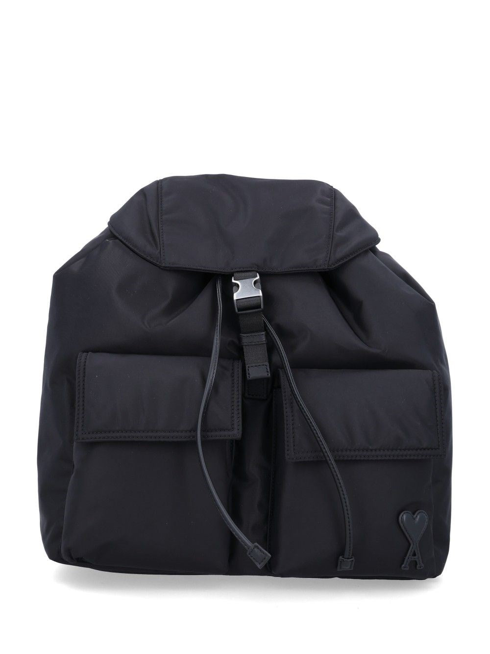 Ami "Marcel" Nylon Backpack - Black