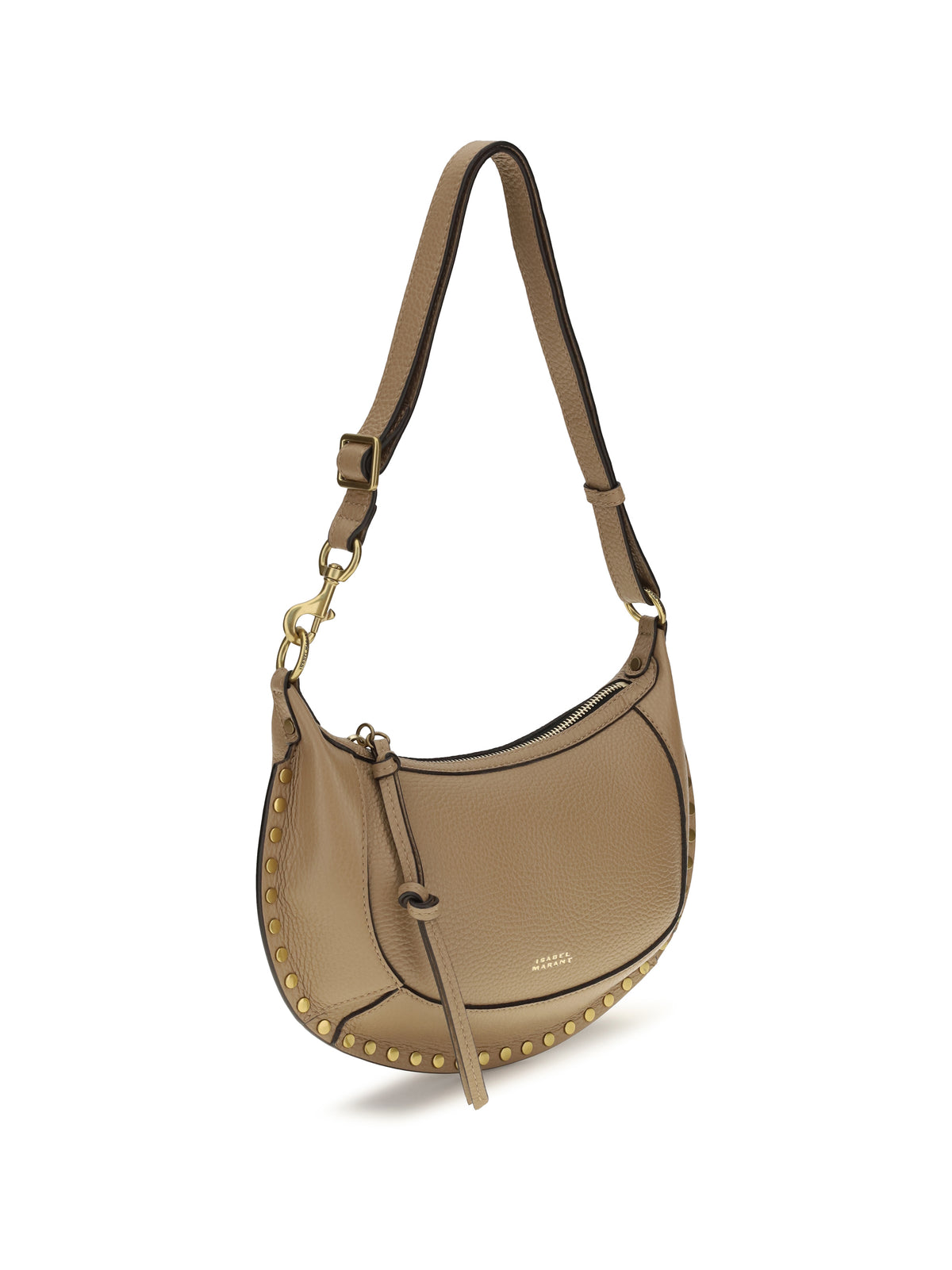Isabel Marant Oskan Moon Shoulder Bag - Cappuccino