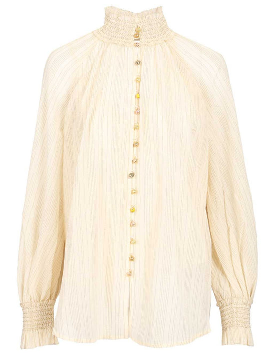 Zimmermann "Aster" Blouse - White