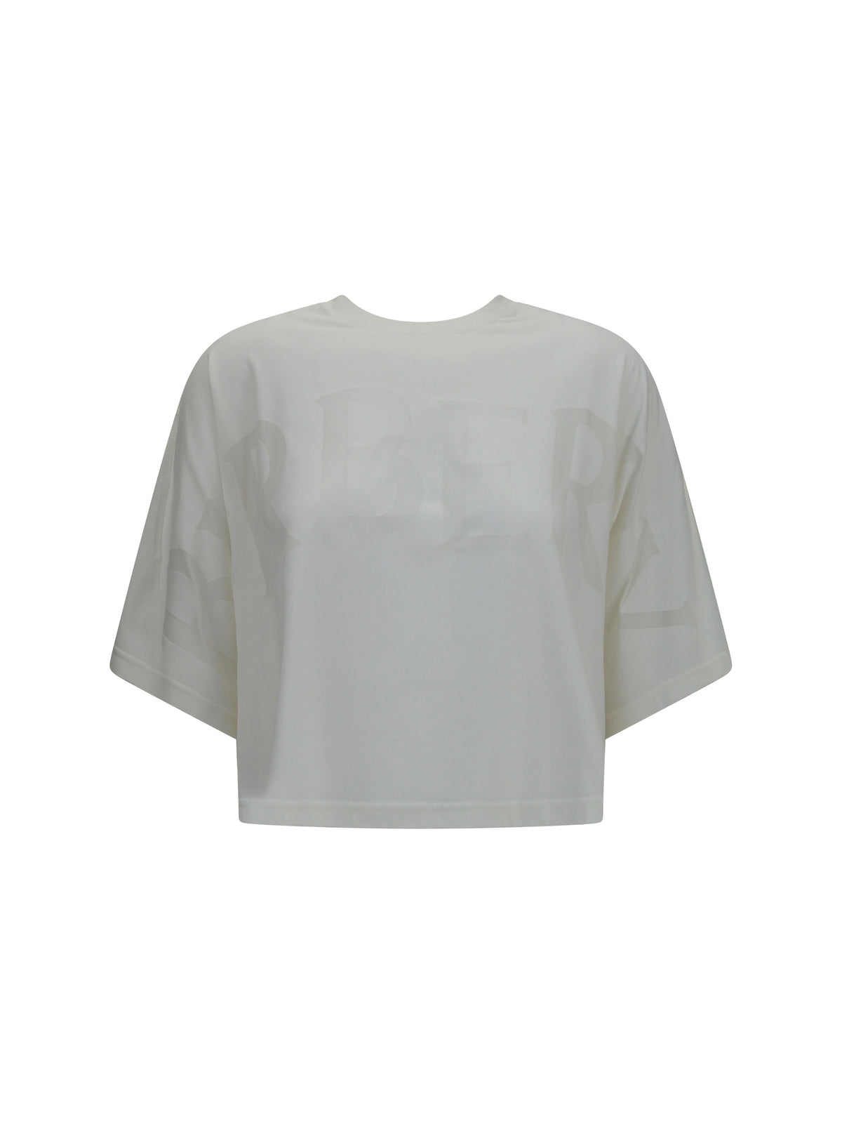 Burberry Logo cotton T-shirt - Chalk