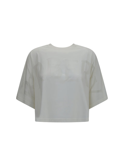 Burberry Logo cotton T-shirt - Chalk
