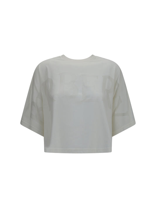 Burberry Logo cotton T-shirt - Chalk