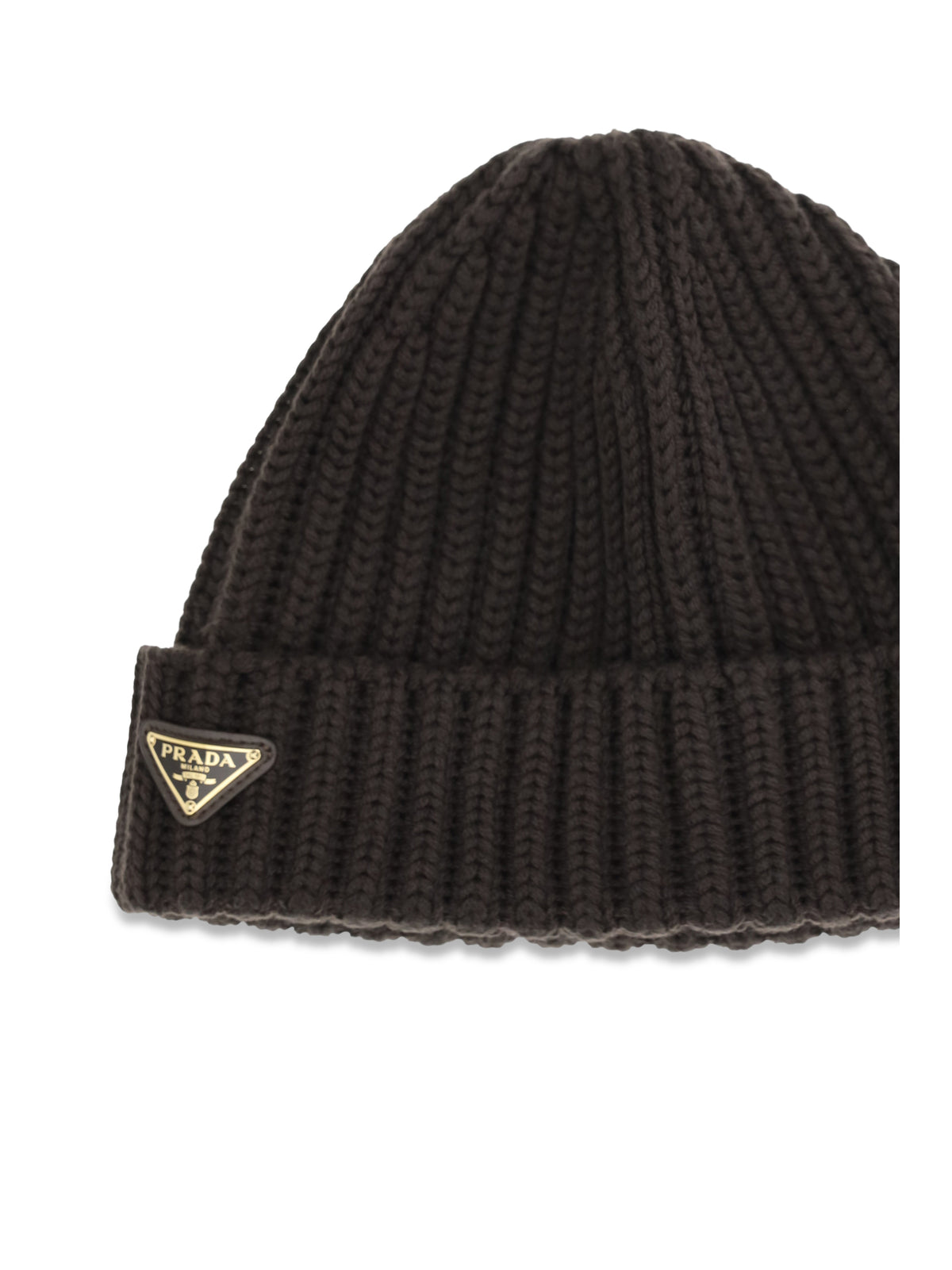 Prada Virgin wool Beanie Hat - Moro