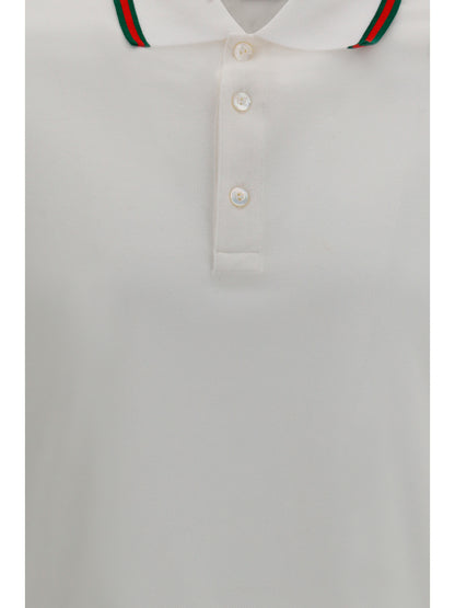 GUCCI Cotton piqué jersey Polo Shirt