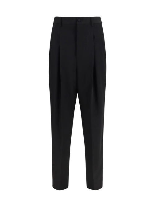 Dolce & Gabbana Wool gabardine Pants - Black