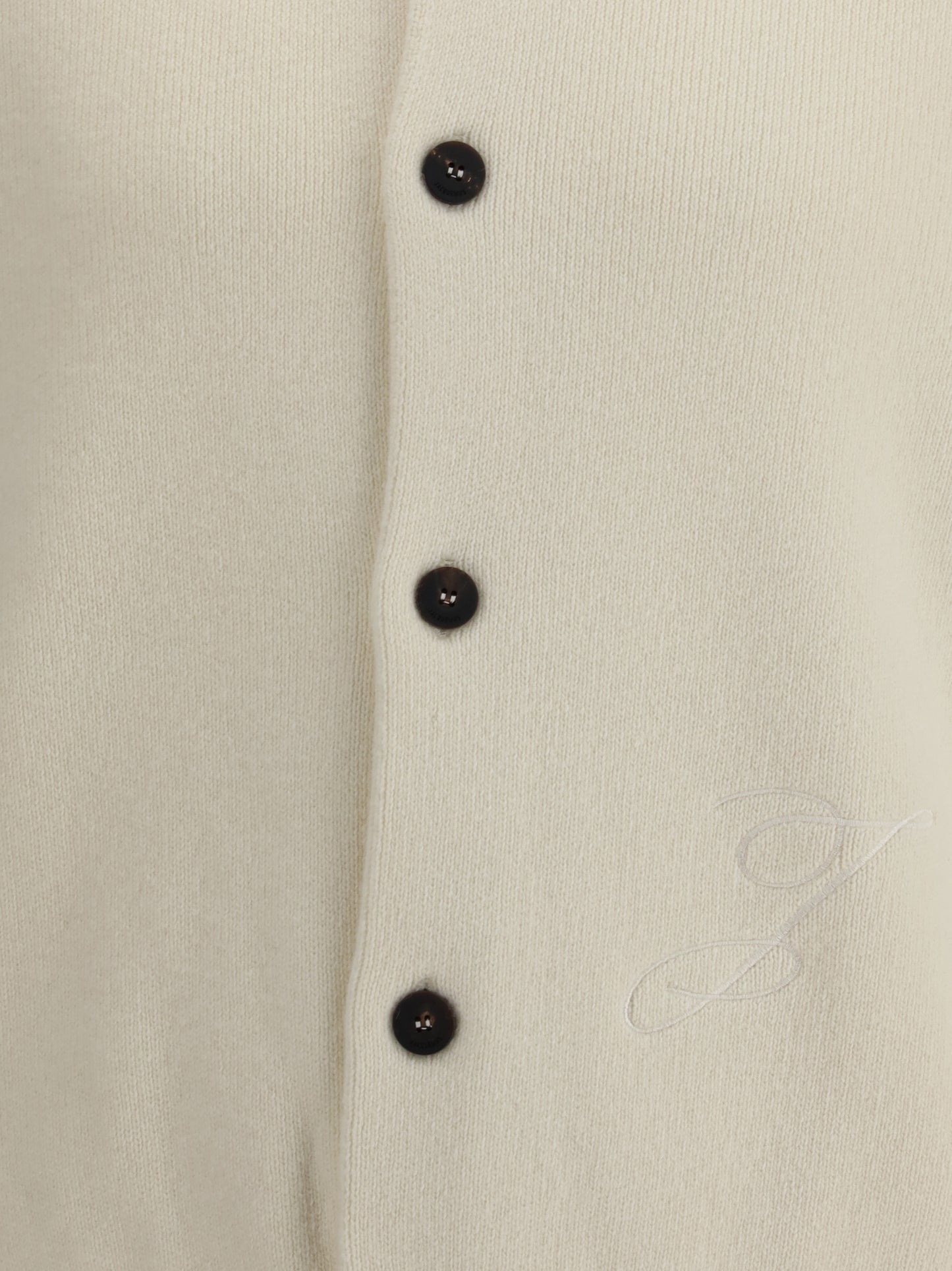 JACQUEMUS Embroidered Virgin Wool Cardigan