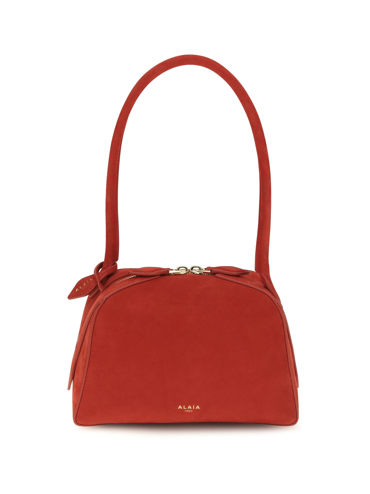 AlaïA Le Bouledogue Shoulder Bag small - Rouge Vif