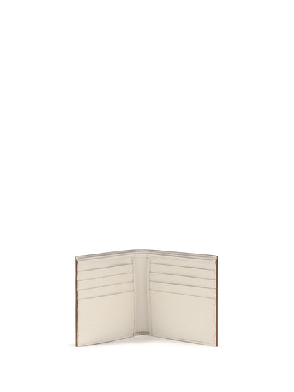 Prada Leather Wallet - Cuoio+Talco