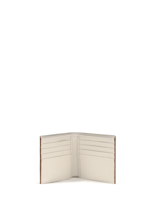 Prada Leather Wallet - Cuoio+Talco