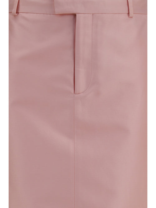 Gucci Silk faille Skirt - Hopeful Pink