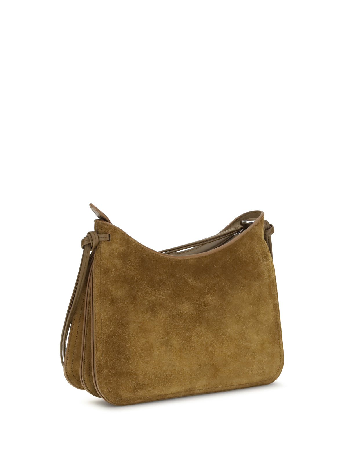 Phoebe Philo Gig Shoulder Small - Toffee Silver
