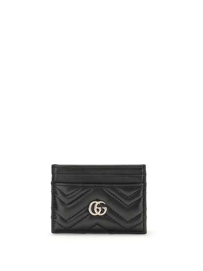 Gucci GG Marmont Cardholder - Black/Black