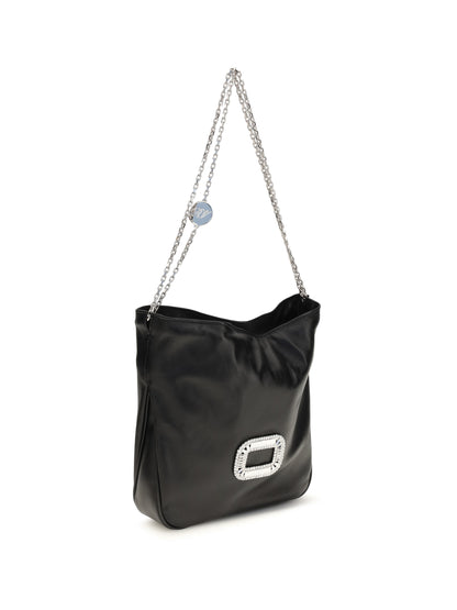 Roger Vivier Pilgrim mini Handbag - Black