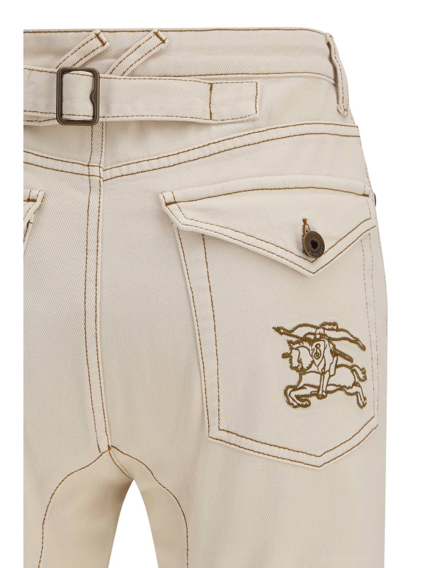 BURBERRY High-waisted bootcut Jeans
