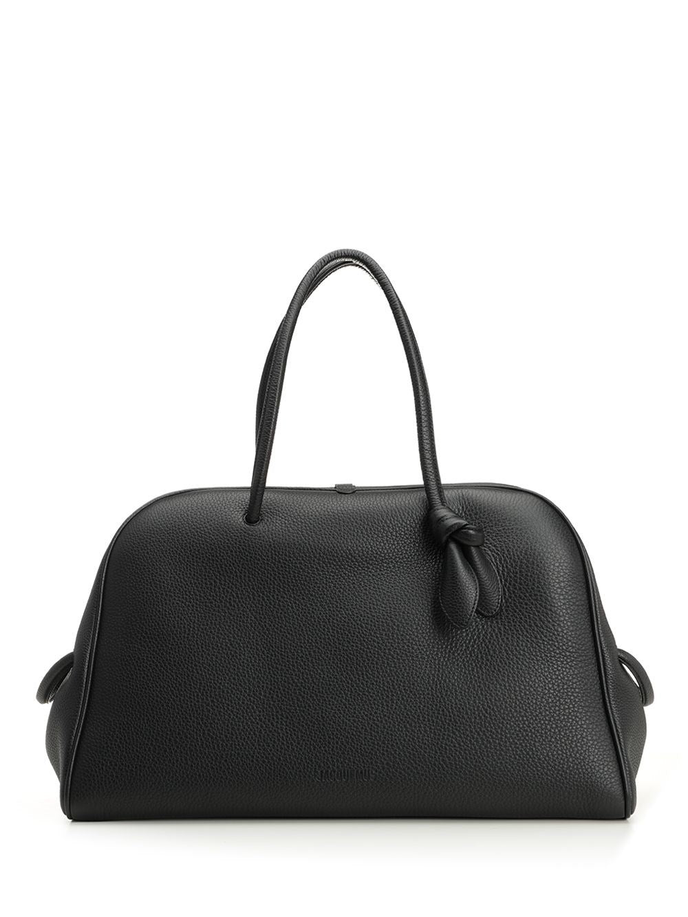 Jacquemus "Grande Turismo" Bowling Bag - Black