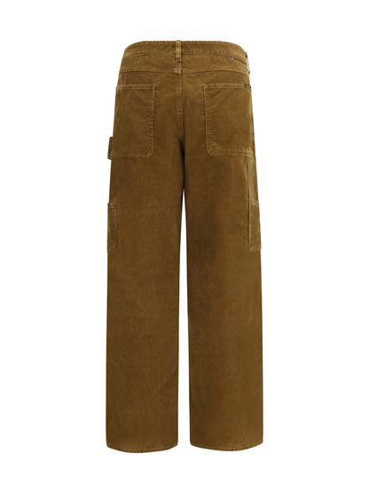 Golden Goose Journey Painter Pants - Amber Honey